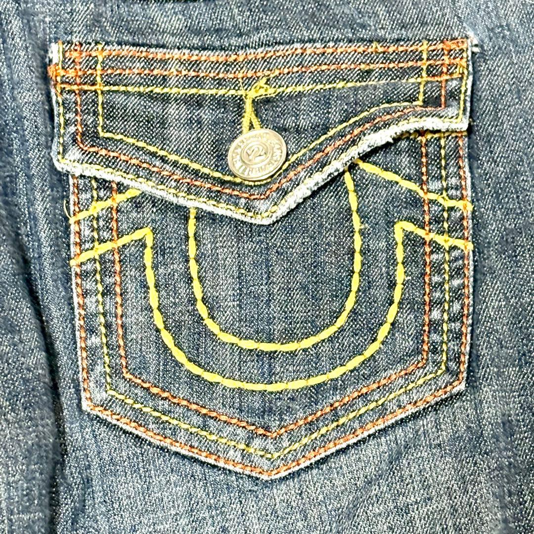 【極美品】トゥルーレリジョン　ビリー　デニム　ジーンズ　USA ブーツカット