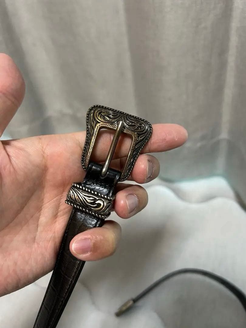 SAINT LAURENT サンローラン ウエスタンベルト ナロー