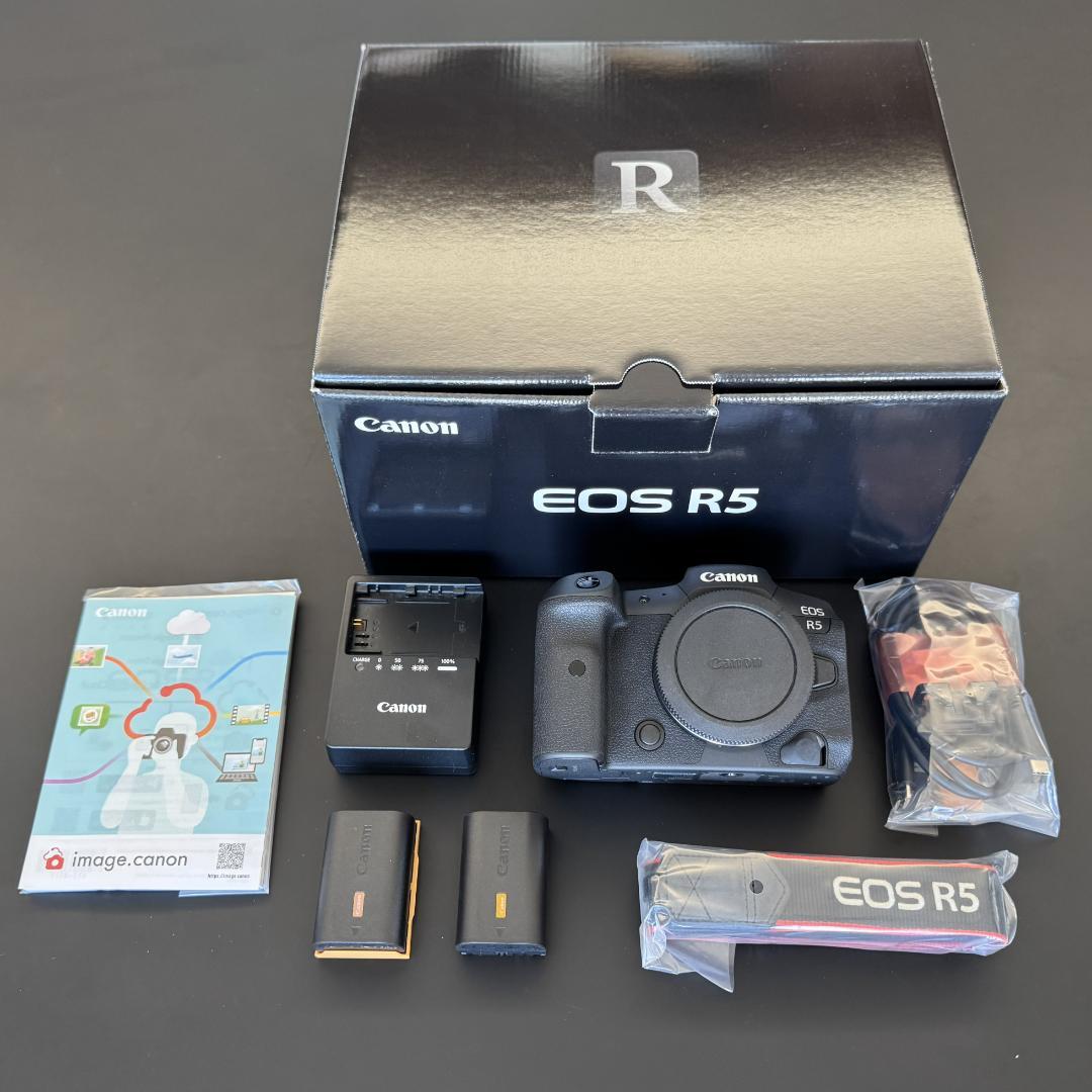 【ショット回数300以下】Canon EOS R5 ボディ キヤノン