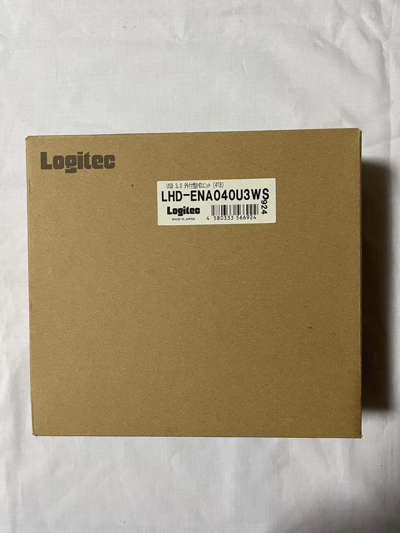 【4TB】Logitec LHD-ENA040U3WS 外付けHDD