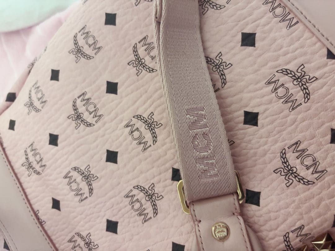 ヘ*ナ様 MCM リュック ソフトピンク スモール