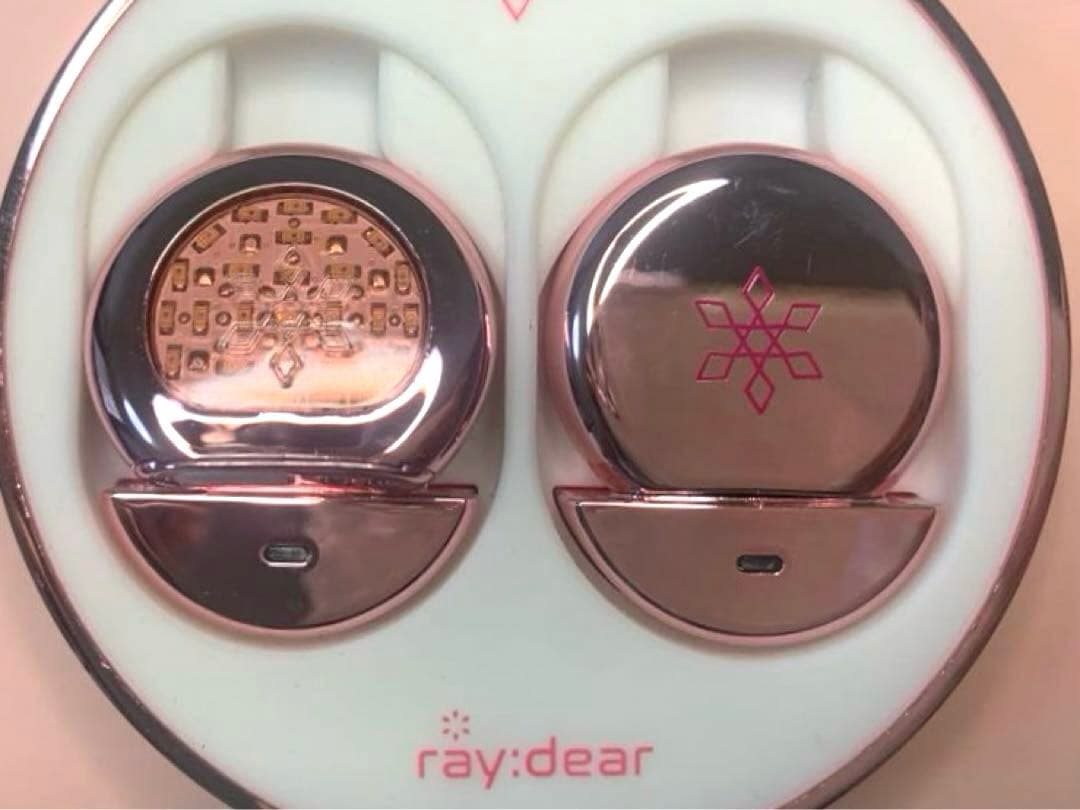 コラーゲンライト ポータブル美顔器 充電ケース付き