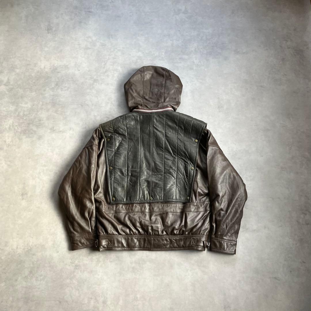 ジャケット・アウター 80s special gimmick leather jacket y2k