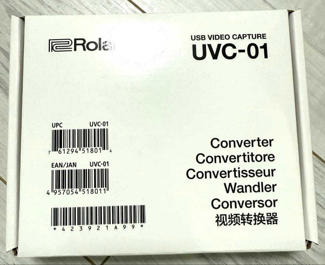 Roland USB ビデオキャプチャー　UVC-01