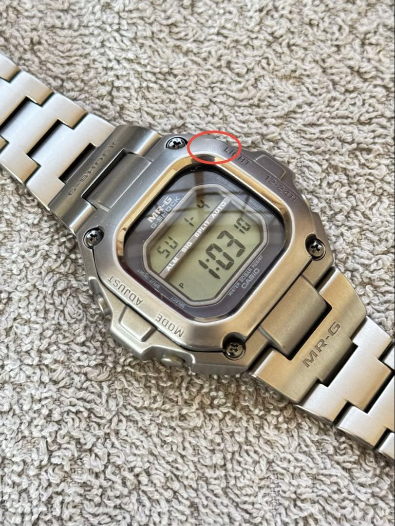 【NYテイスト】カシオMRG-110TBNブルーノートコラボチタン