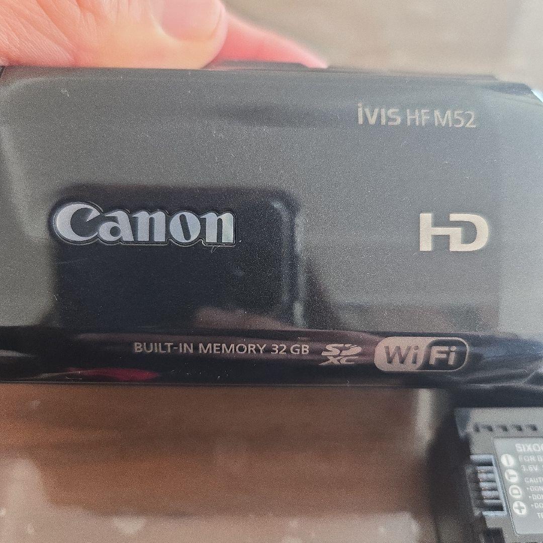 Canon HD iVIS HF M52 ビデオカメラ+説明書