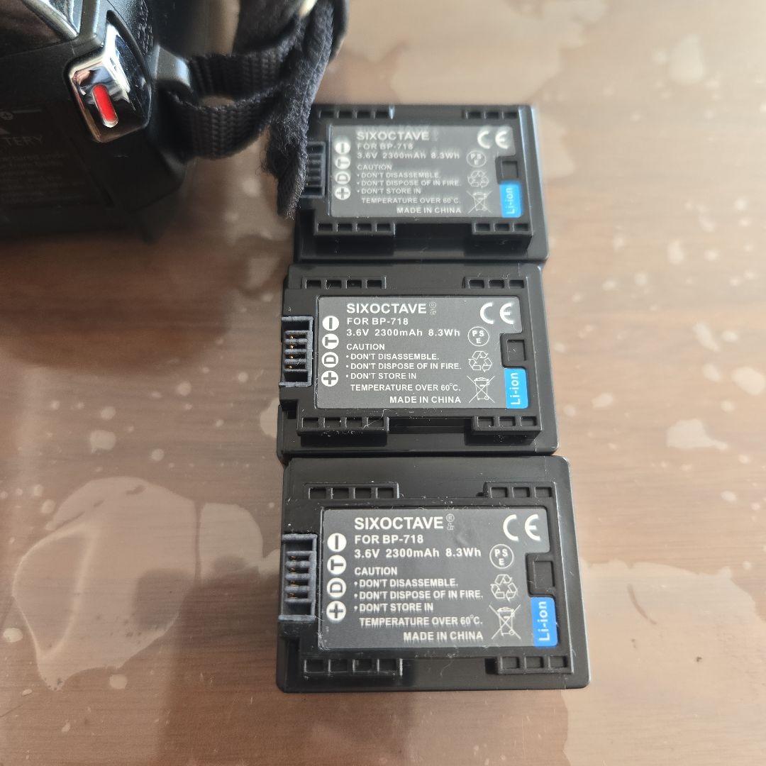 Canon HD iVIS HF M52 ビデオカメラ+説明書