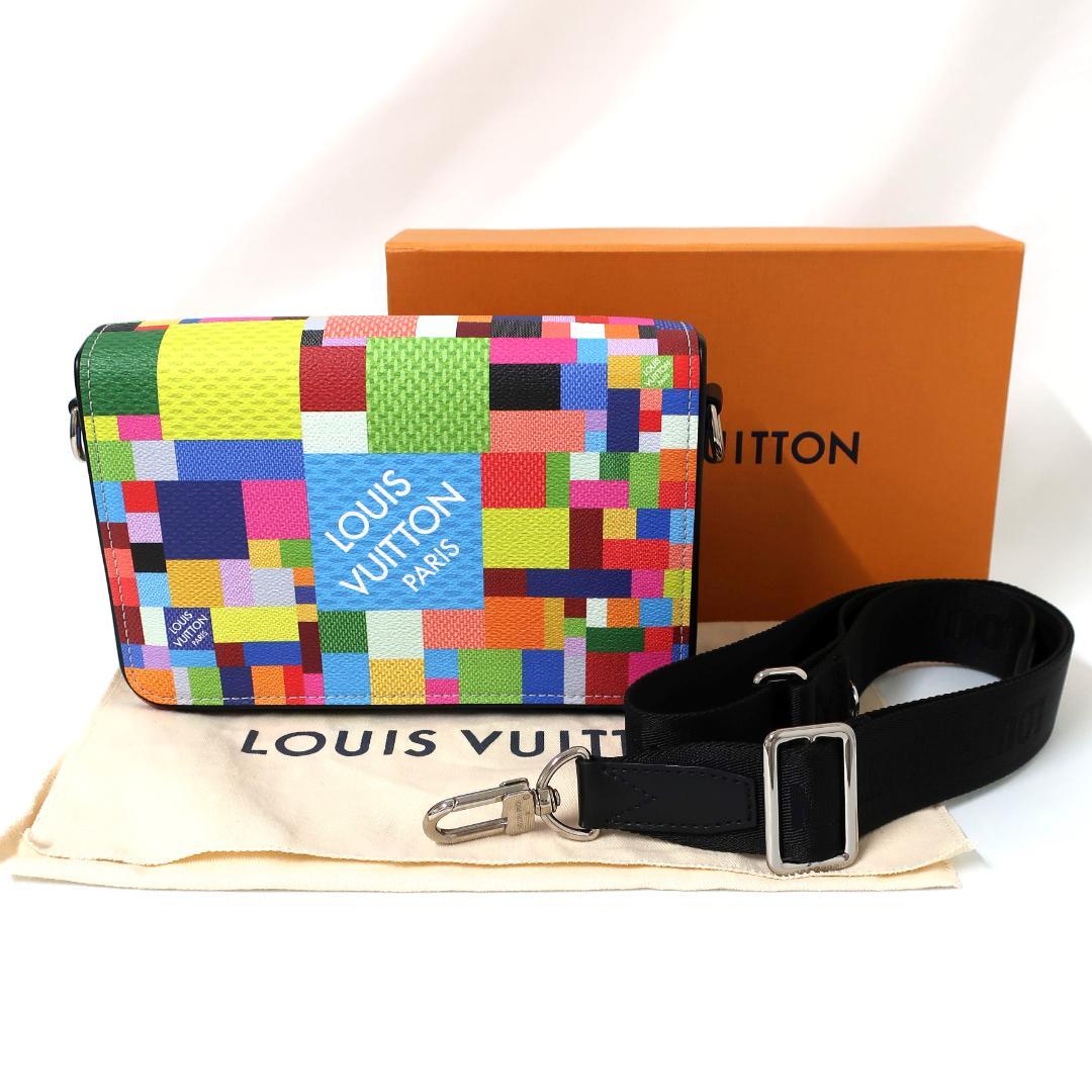 クロ様 ルイヴィトン ステュディオメッセンジャー N50036 グラフィット3D