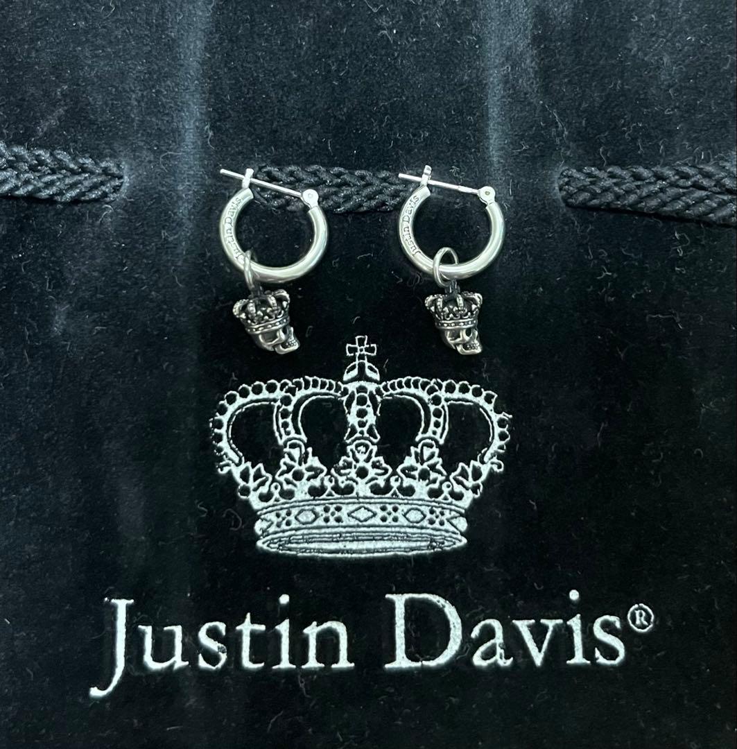 ジャスティンデイビス　スカルリングピアス