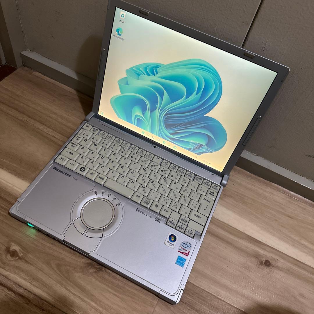 Panasonic Let's note シルバー ノートPC