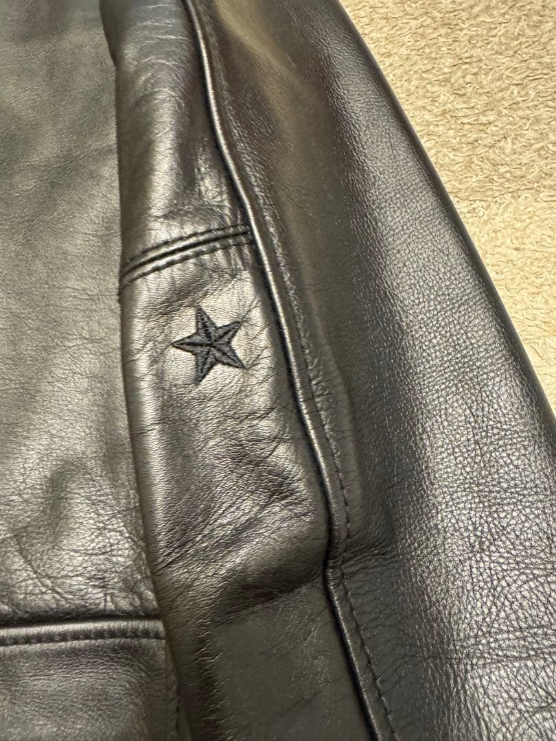 schott✖️stussy シングルライダースジャケット M 中古品