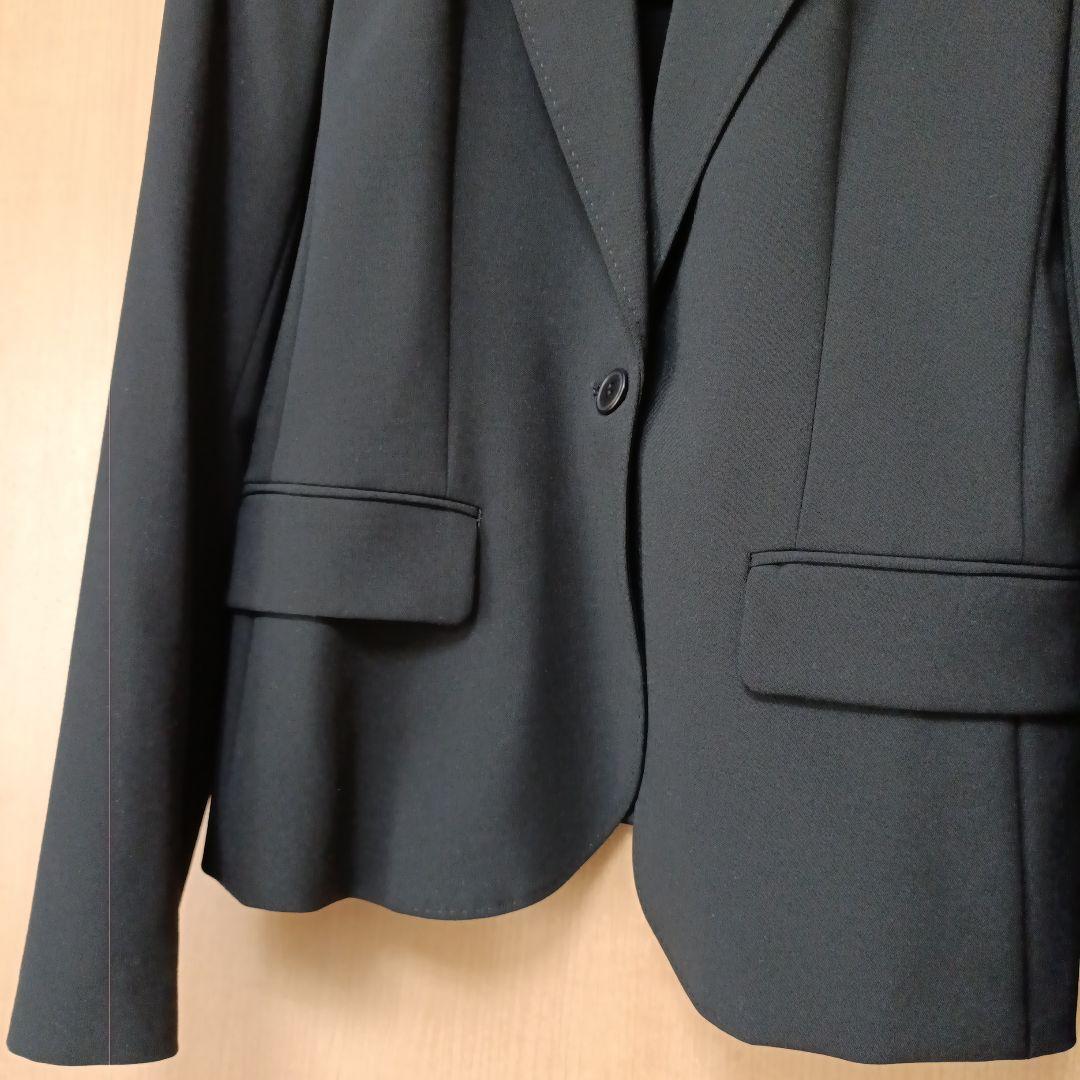 【極美品】theory パンツスーツ　フォーマル　ビジネススーツ　黒