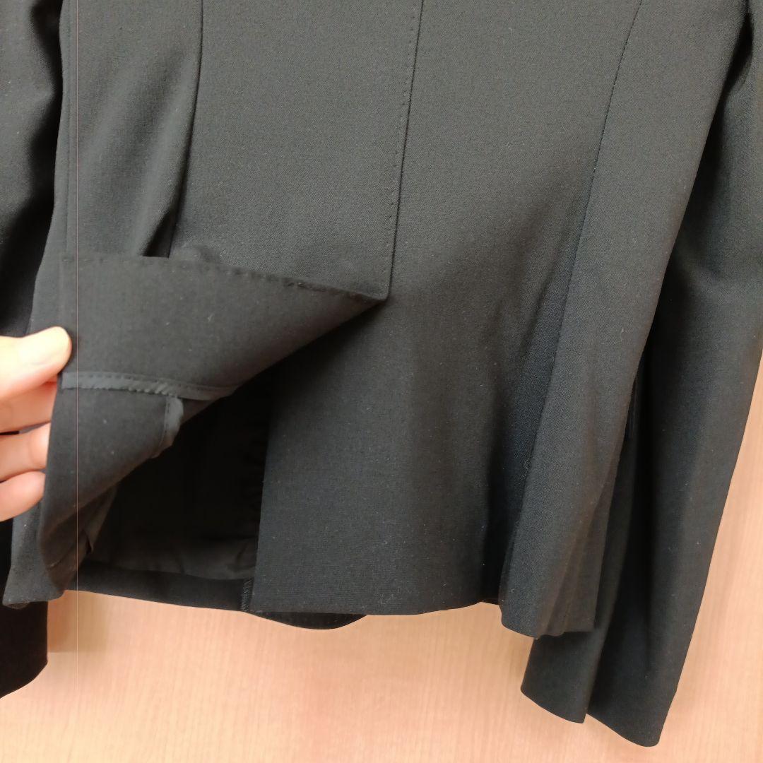 【極美品】theory パンツスーツ　フォーマル　ビジネススーツ　黒