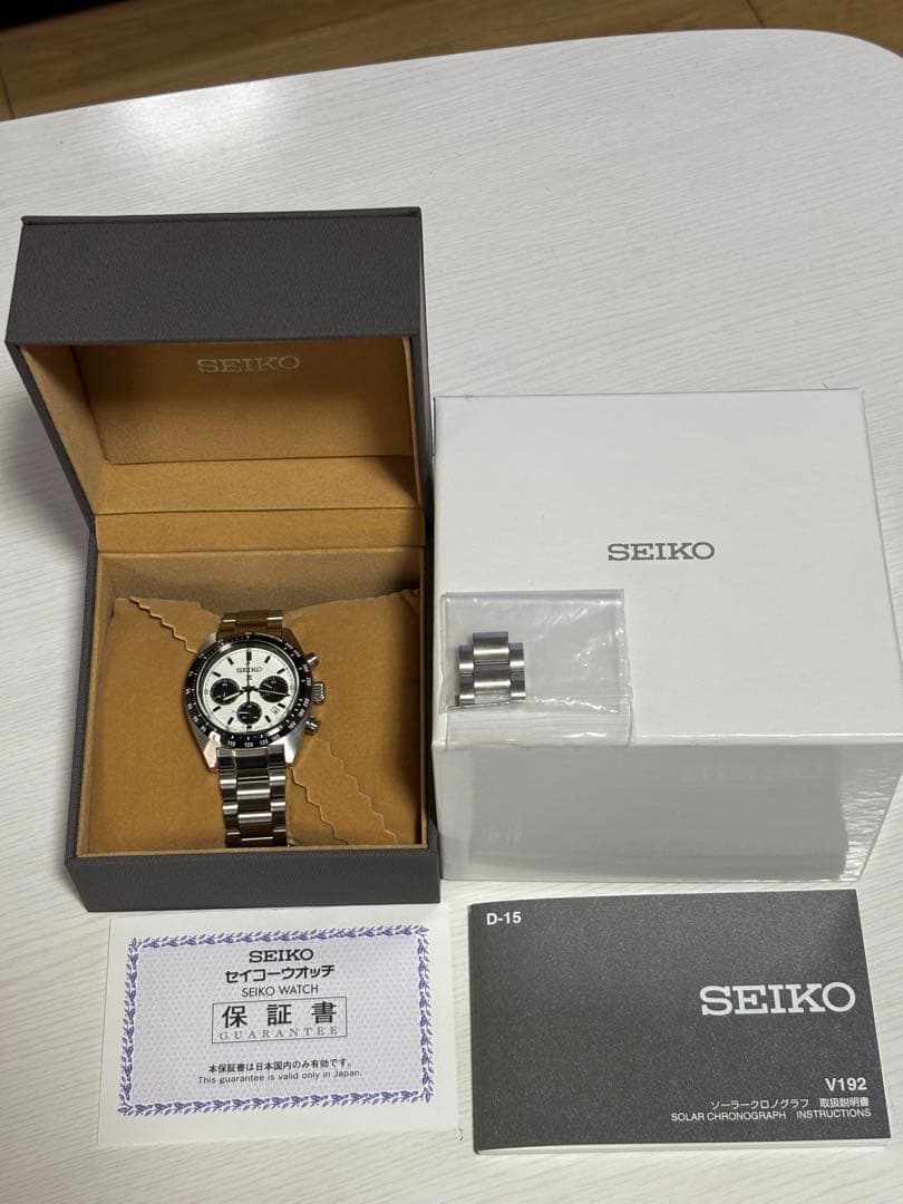 SEIKO プロスペックSBDLO85ソーラーサファイアガラス(美品)