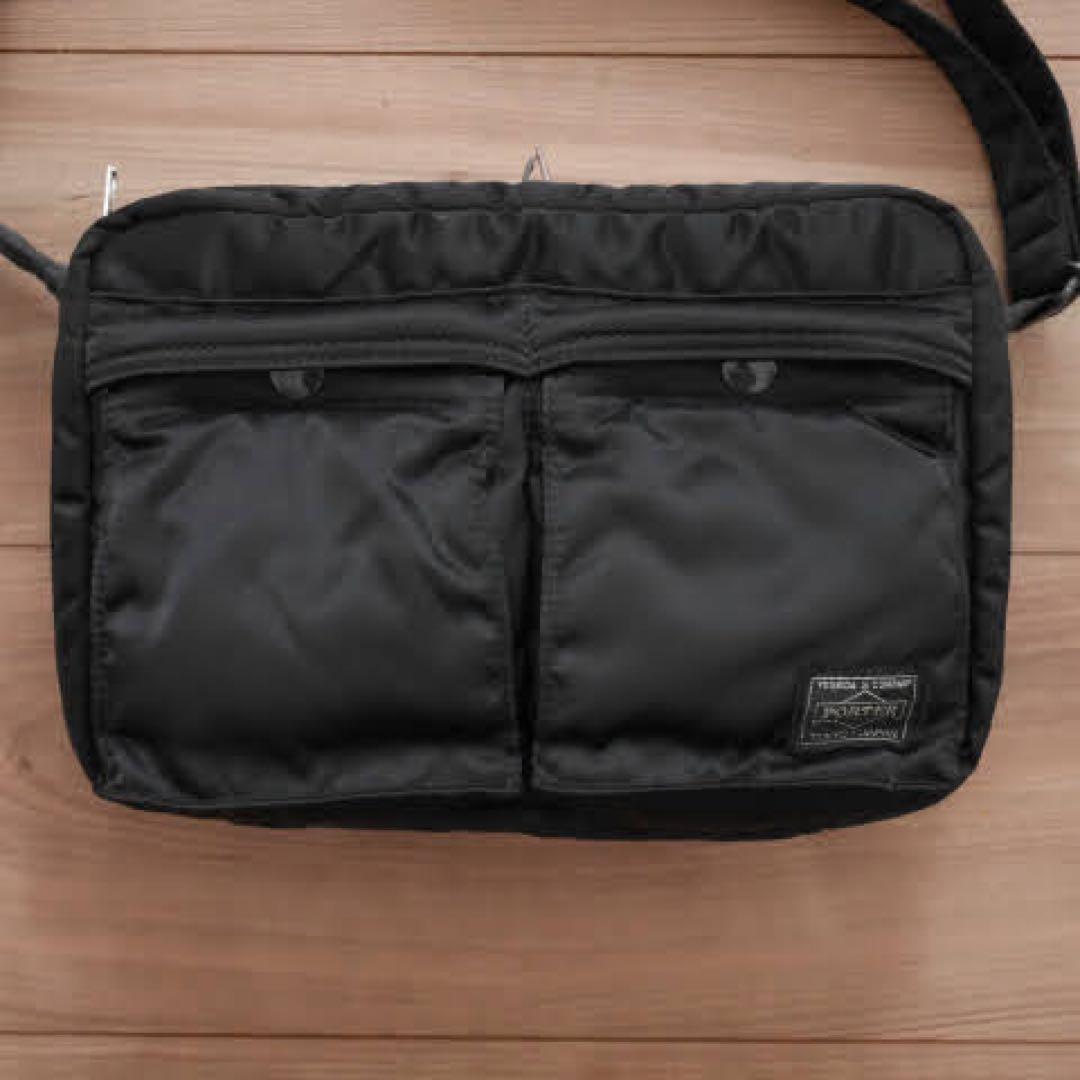 PORTER ポーター tanker タンカー ショルダーバッグS黒 吉田カバン