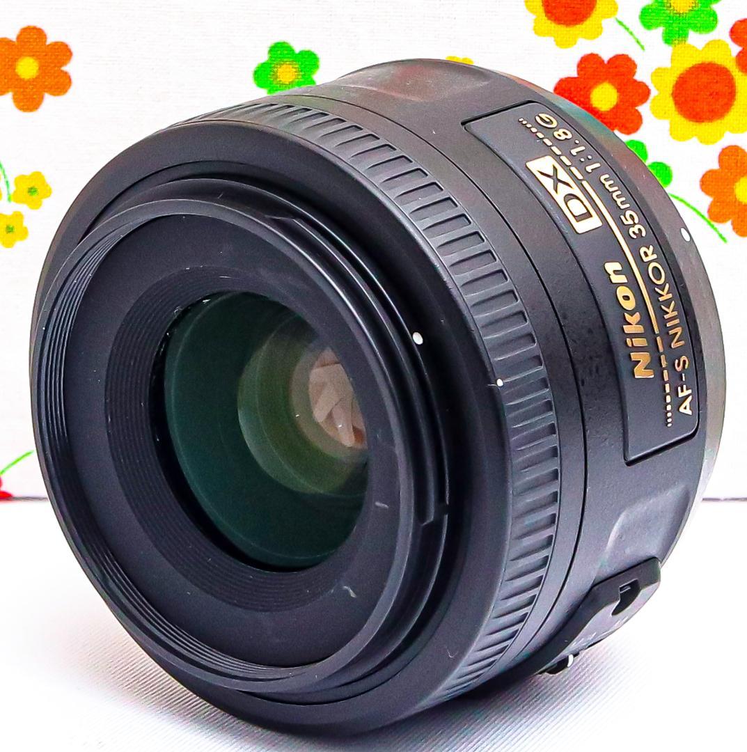 美品 ニコン Nikon NIKKOR 35mm f1.8☆大人気単焦点レンズ☆