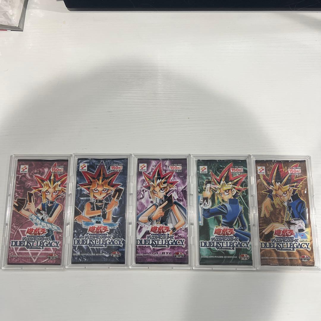 f*l様 遊戯王　デュエリストレガシー1.2.3.4.5　パック　未開封