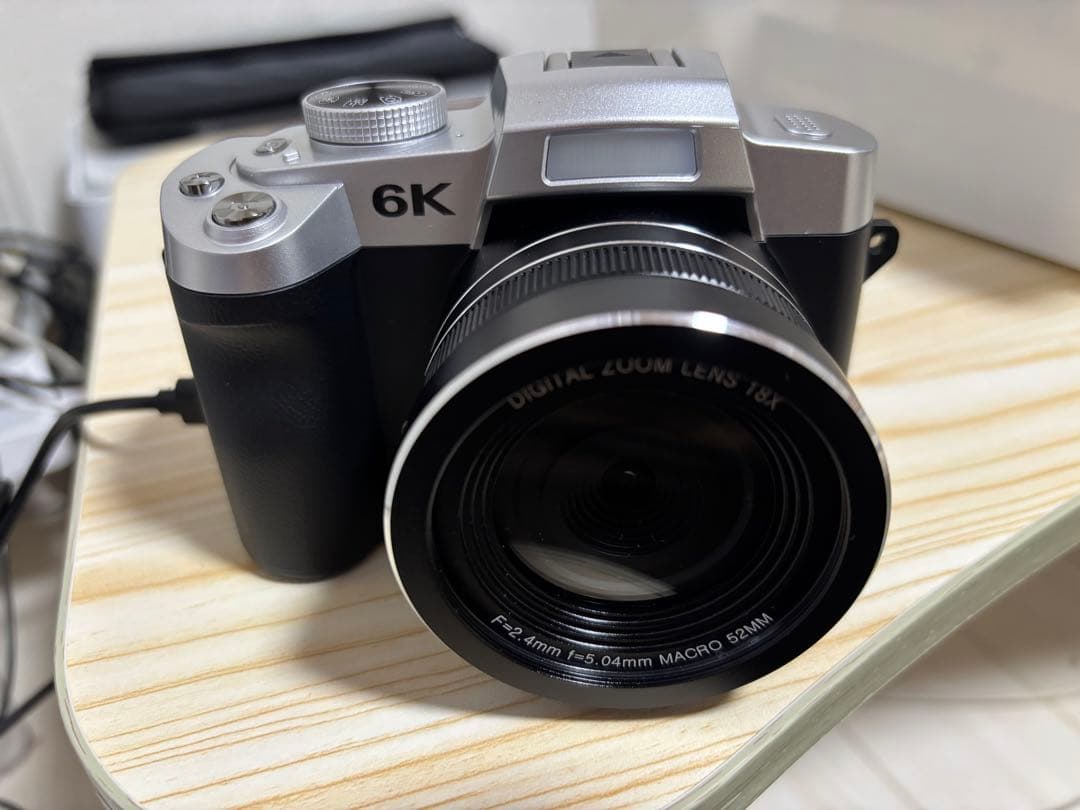6K デジタルカメラ デジタルズームレンズ付き