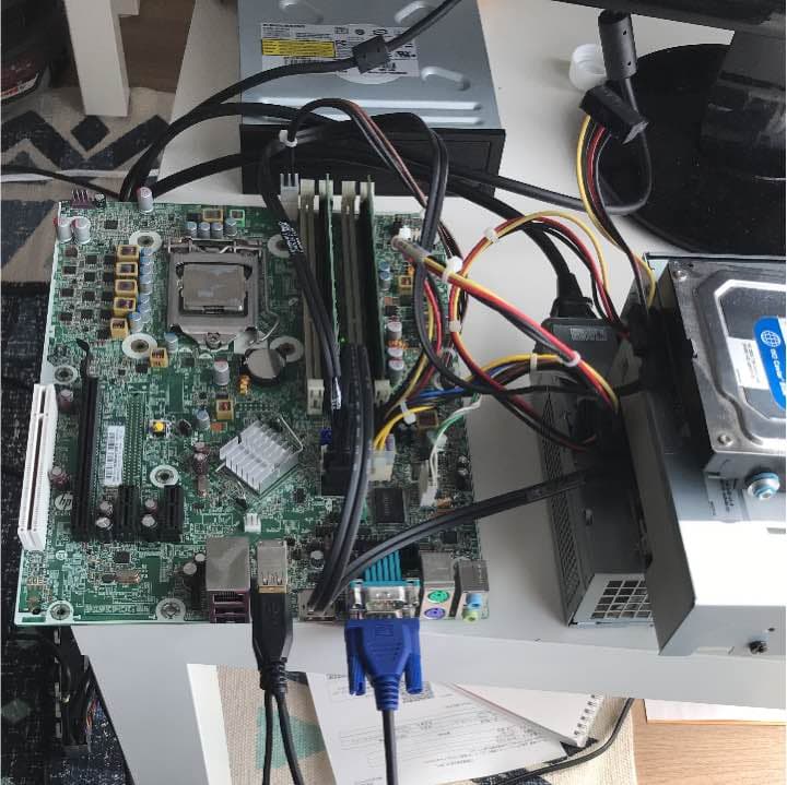 自作PC！core i3 2120！