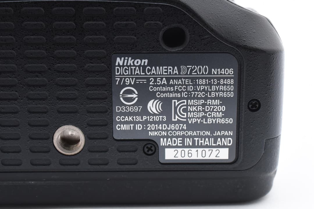 超美品 Nikon D7200 使用率16％ Wi-Fi搭載 ボディ #8550