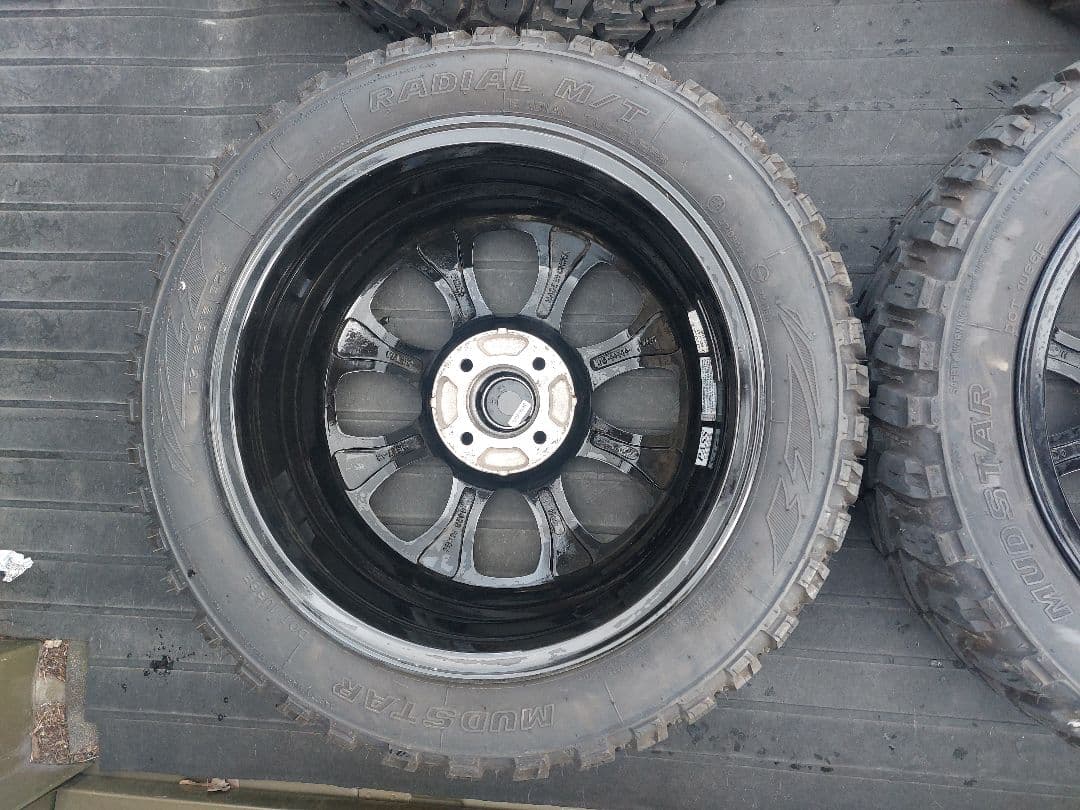 発送しません！クロスビー用 マッドスターMT 175/60R16+ホイールセット