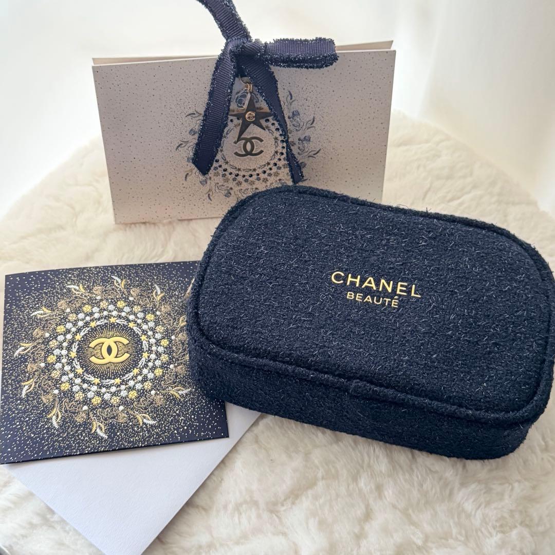 シャネル　ホリデーチャームコメット　オリジナルボックス　ポーチ
