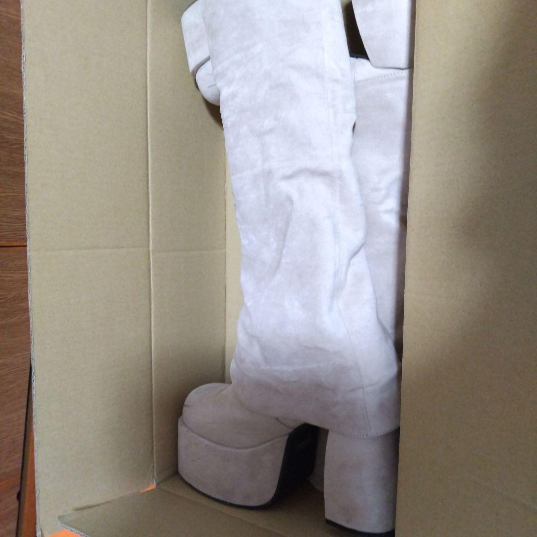 EMODA ルーズフレアカバーフィットブーツ（M）