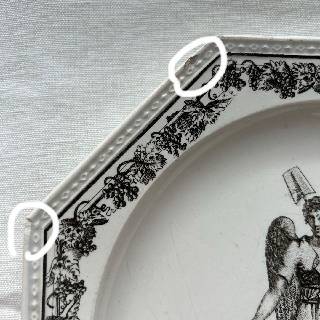 クレイユ モントロー オクトゴナル グリザイユ フランス