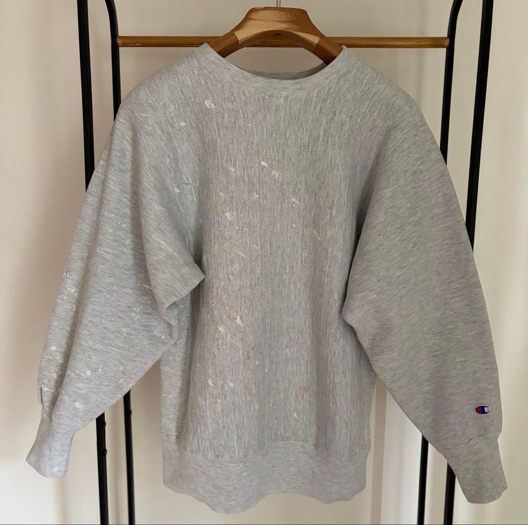 珍品 90's champion reverse weave ストライプ柄