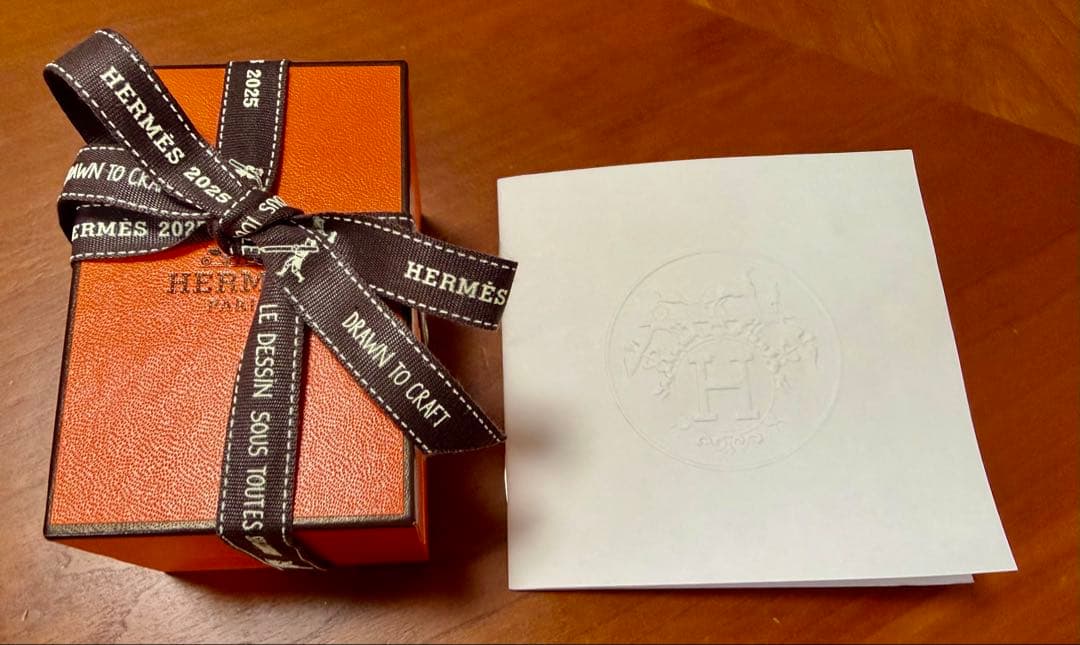 新品 エルメス アンシェネ GM 58 シルバー リング HERMES 18号