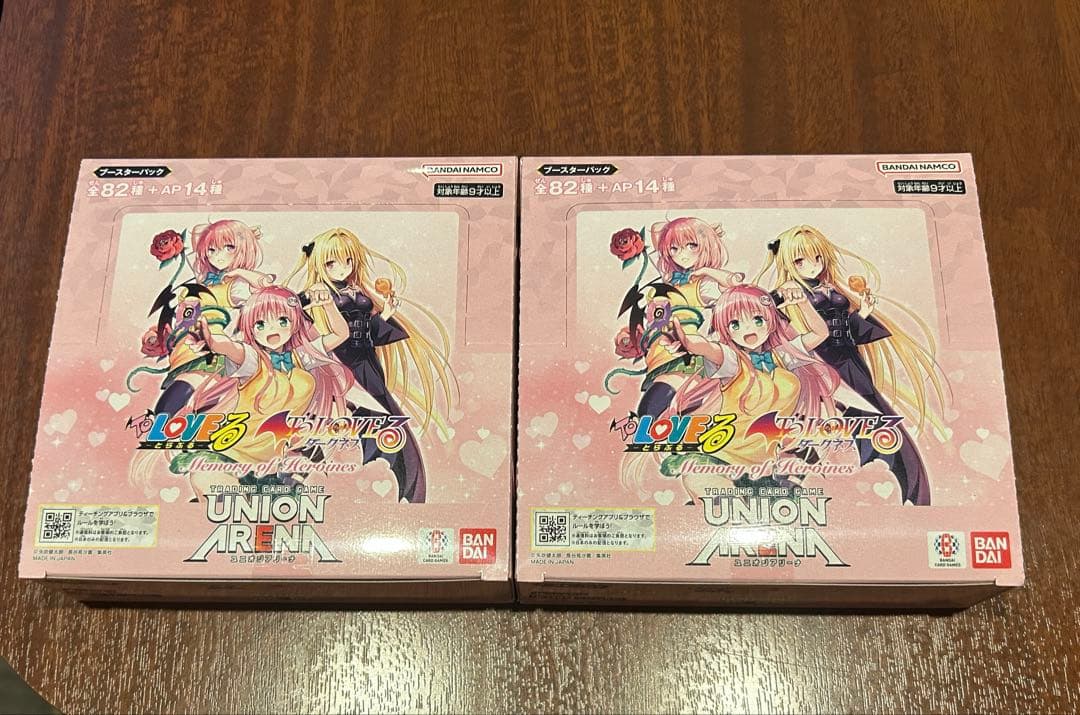 ユニオンアリーナ ToLOVEる box テープ付き　2BOX