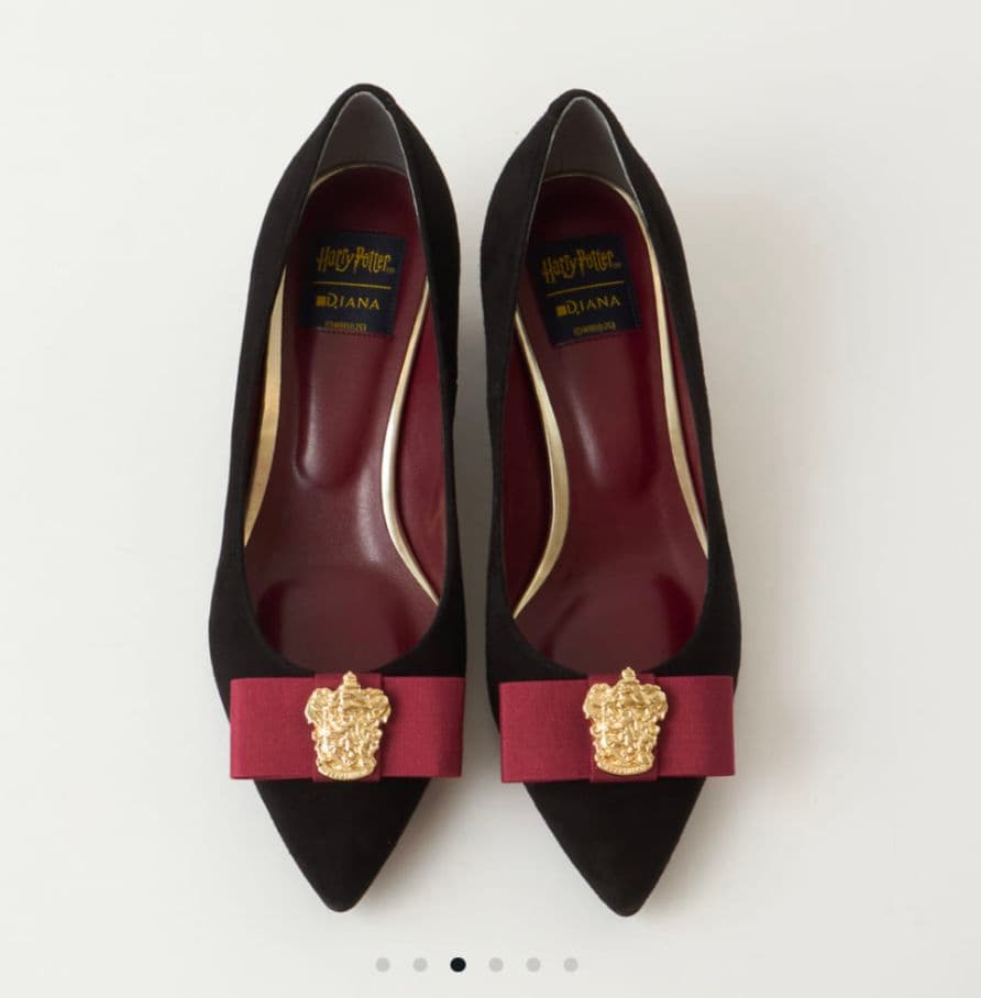 Harry Potterコラボ DIANA リボンパンプス　グリフィンドール