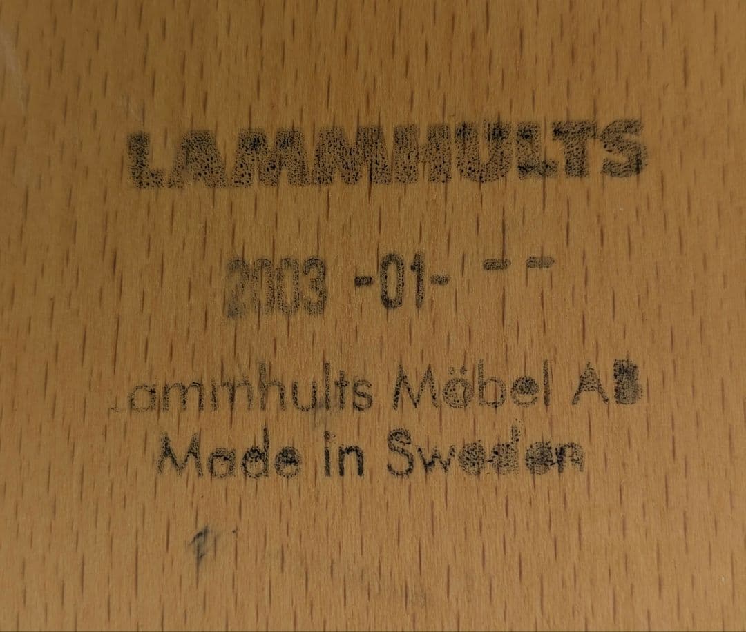 北欧家具 スウェーデン ラムホルツ CASUSチェア プライウッド