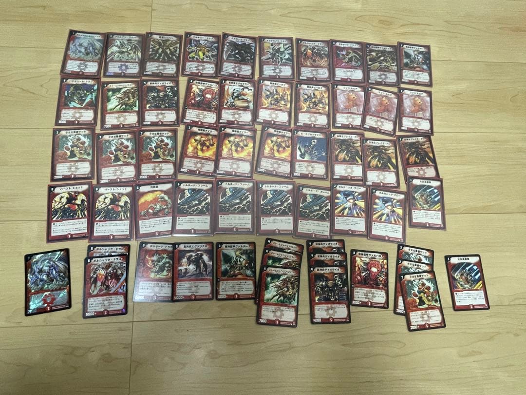 【引退品】デュエルマスターズ旧枠初期SRVR、デッキ、汎用カード