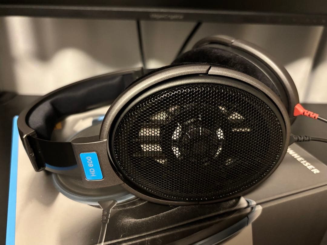 【美品】Sennheiser HD600 開放型ヘッドフォン