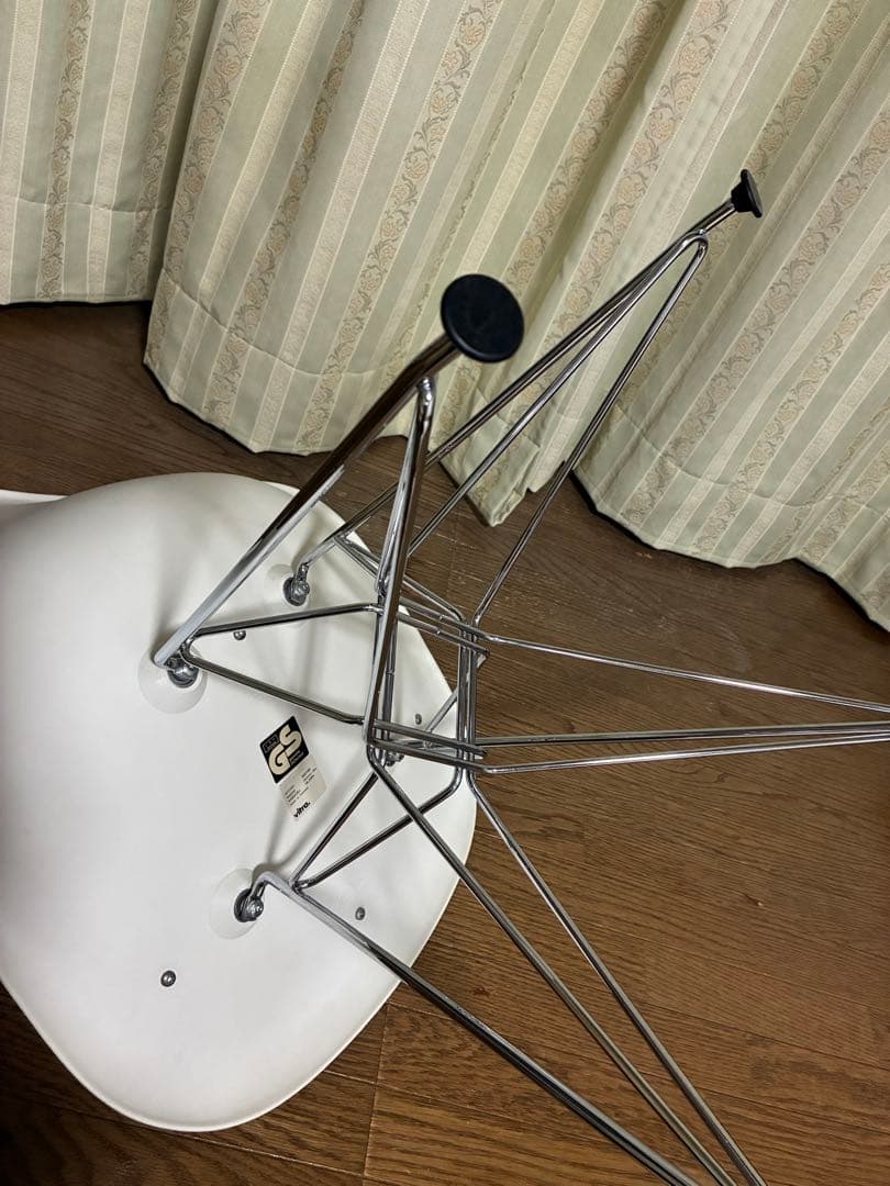 イームズ/Eamesシェルチェア ホワイト×オレンジ