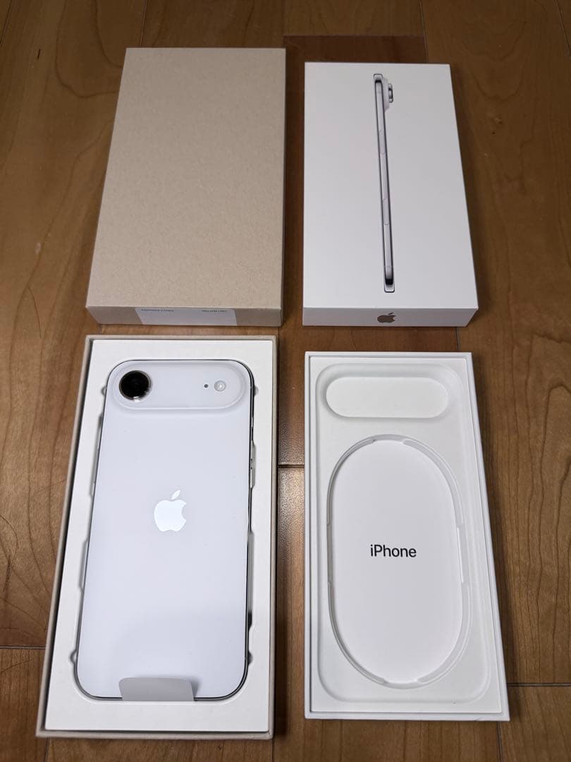 未使用 iPhone Air 256G AppleCare +盗難紛失2年一括