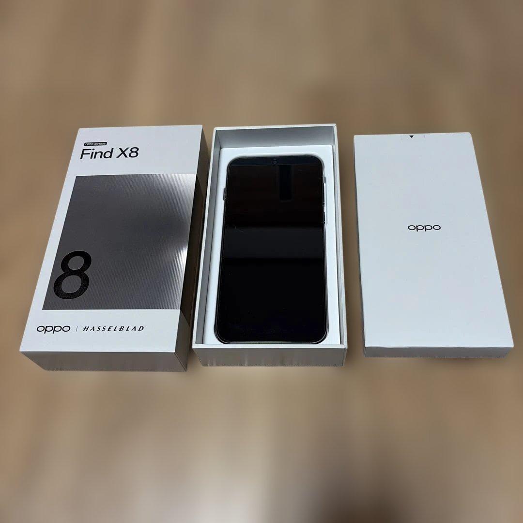 ［ 国内版 ］oppo Find X8 ブラック おまけ付き