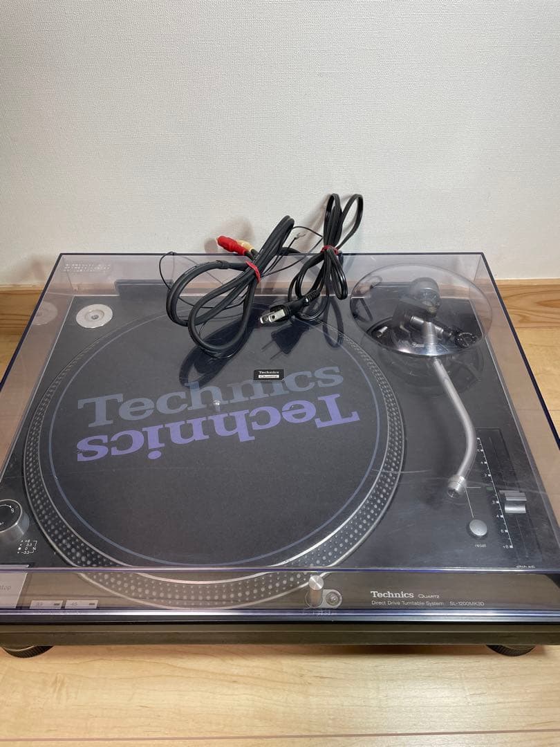 Technics SL-1200MK3D ターンテーブル ブラック 黒