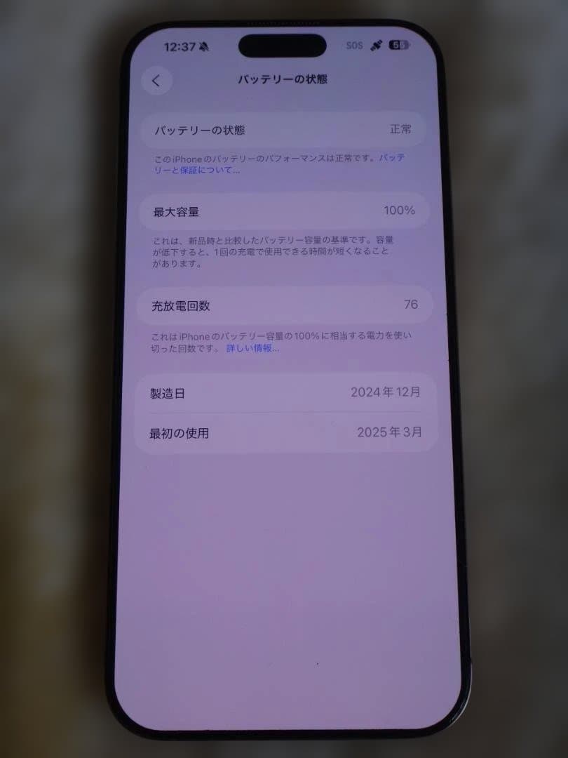 【中古美品】Apple iPhone 16 Pro Max 256GB