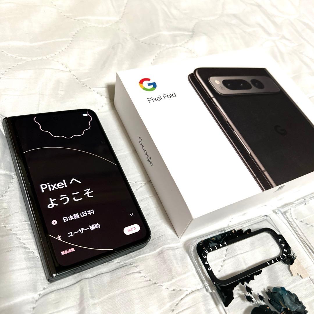 スマートフォン本体 Google Pixel Fold 256GB Obsidian
