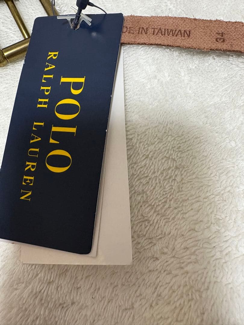最後値段下げPOLO RALPH LAUREN ストライプベルト