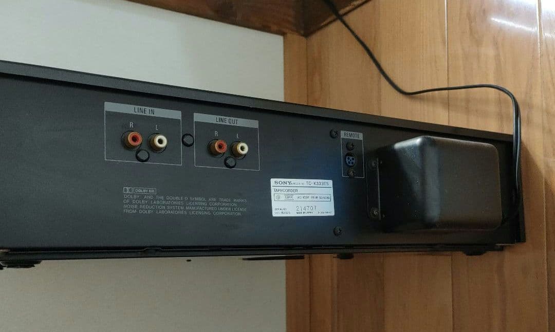 SONY TC-K333ES ステレオカセットデッキ