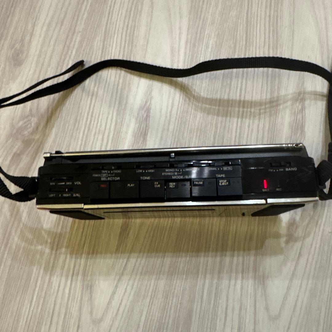 ナショナル National RX-F40 ラジカセ 通電ok