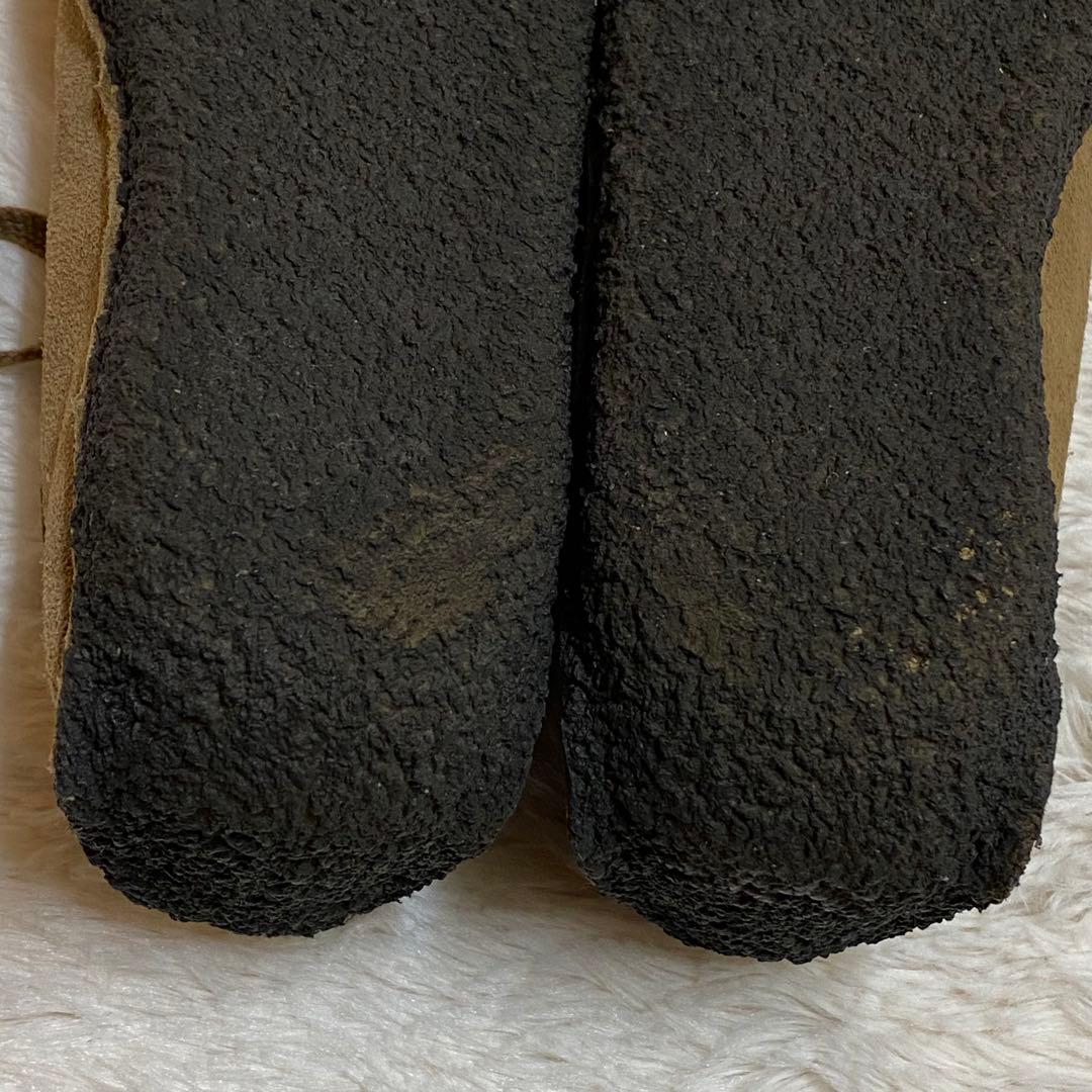 ちっち　クラークス ナタリー　ベージュ　クレープソール　レザー　モカシン