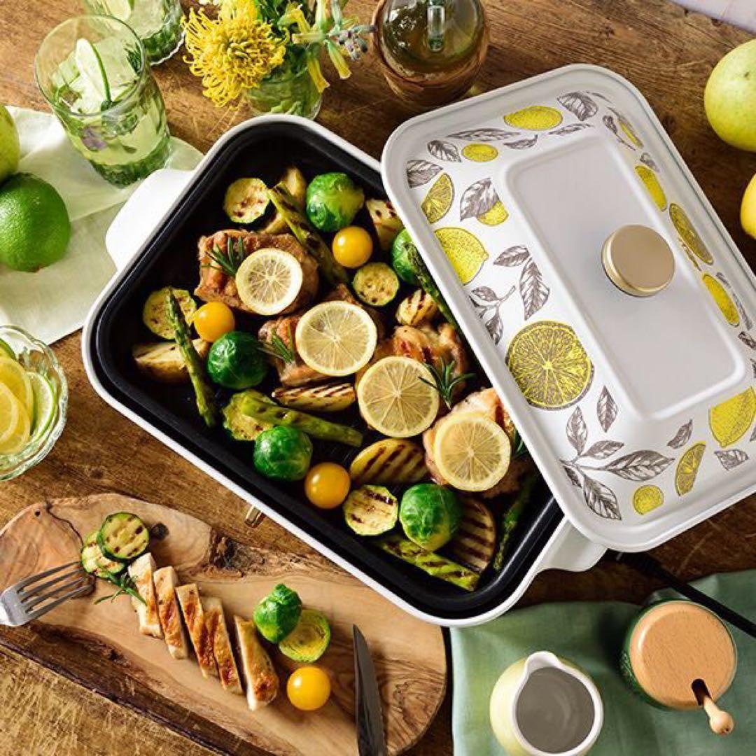 ◾️新品　◾️BRUNO(ブルーノ)コンパクトホットプレート　シトラスリーフ