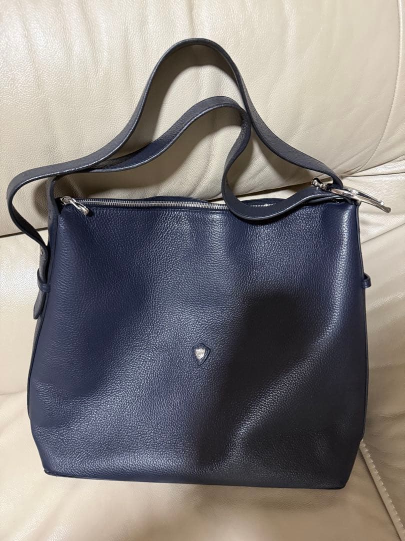 聖*也様 (美品)CHAMBORD SELLIER 2way ショルダー NAV