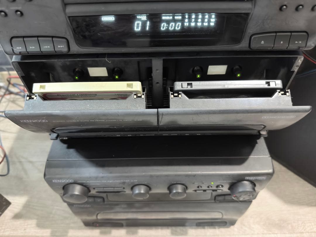 希少 KENWOOD ROXY A9 本体 4段セット 専用箱付 (1/2)