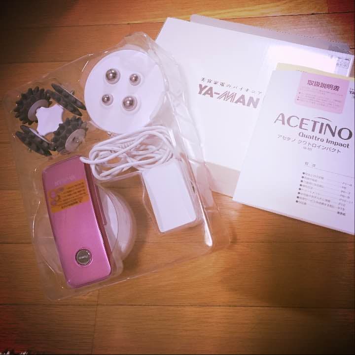 値下げ！美顔器 アセチノクワトロインパクト YA-MAN