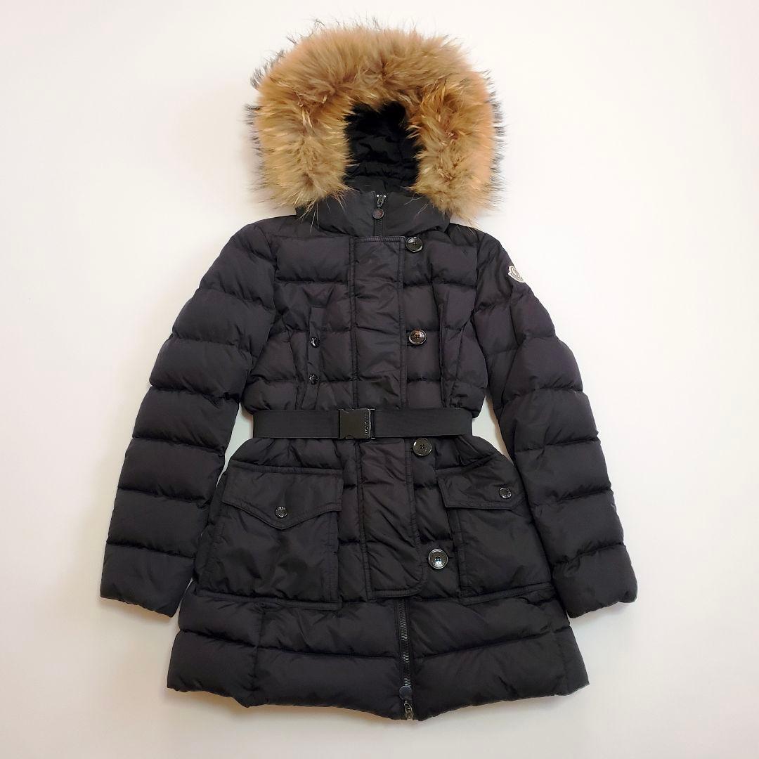 【T♡Y】モンクレール GENEVRIER ダウン サイズ00 ブラック